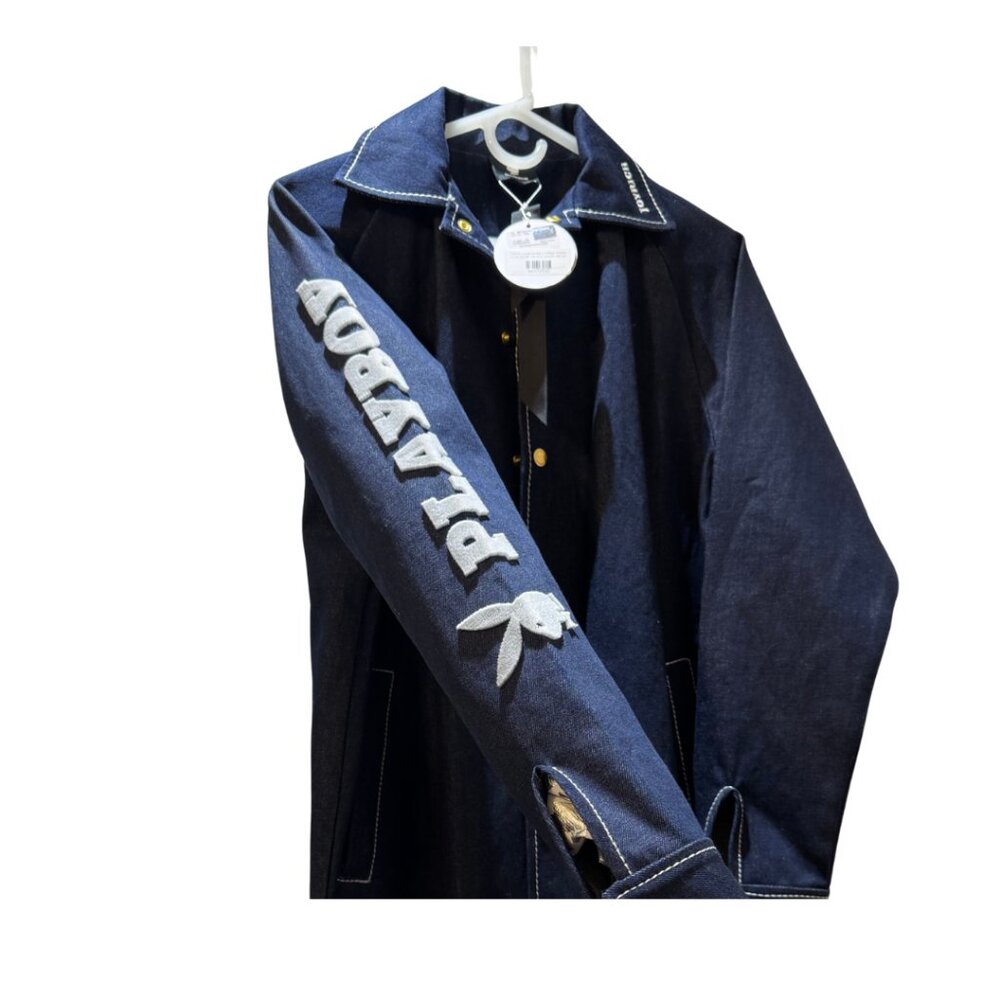 Limited Edition JoyRich x Playboy Long Jean Jacket - Picture 4 of 4